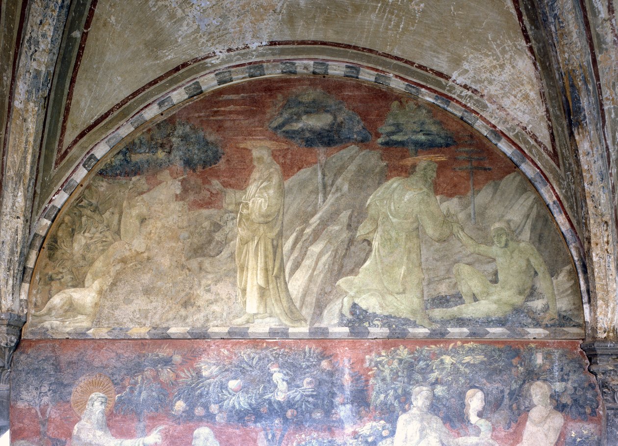 Stworzenie, ok. 1424-25 autorstwa Paolo Uccello