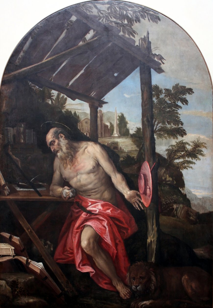 Święty Hieronim na pustyni autorstwa Paolo Veronese