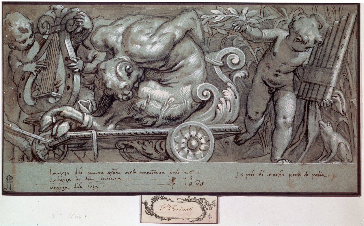 Kara Marsjasza, ok. 1573. autorstwa Paolo Farinati