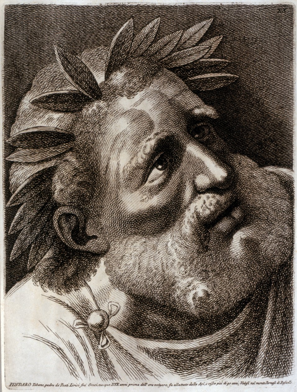 PINDARUS. 1757-1760 (rycina) autorstwa Paolo Fidanza