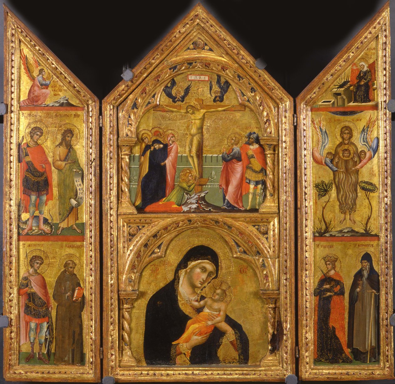 Ołtarz przenośny, ok. 1335 autorstwa Paolo Veneziano
