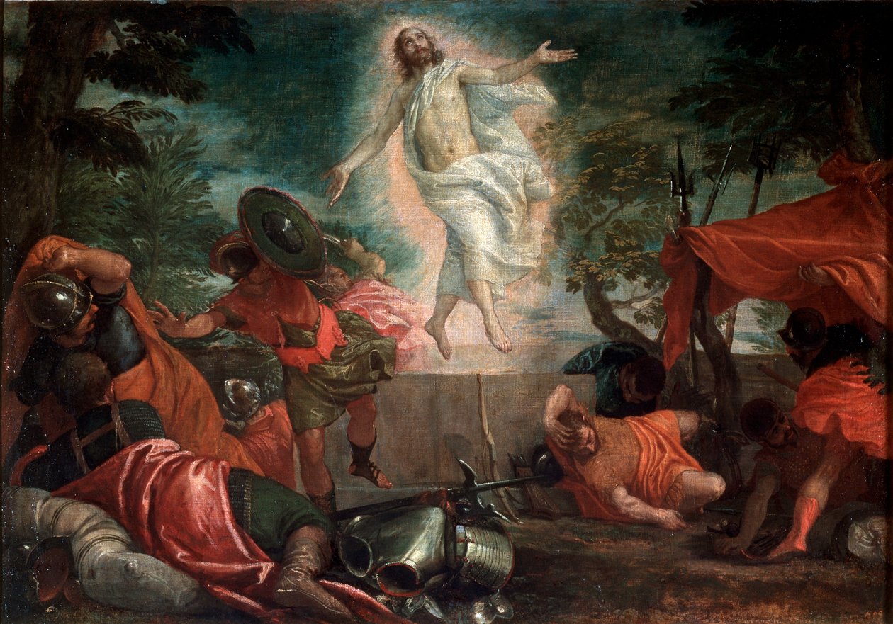 Wniebowstąpienie Chrystusa, ok. 1580 autorstwa Paolo Veronese