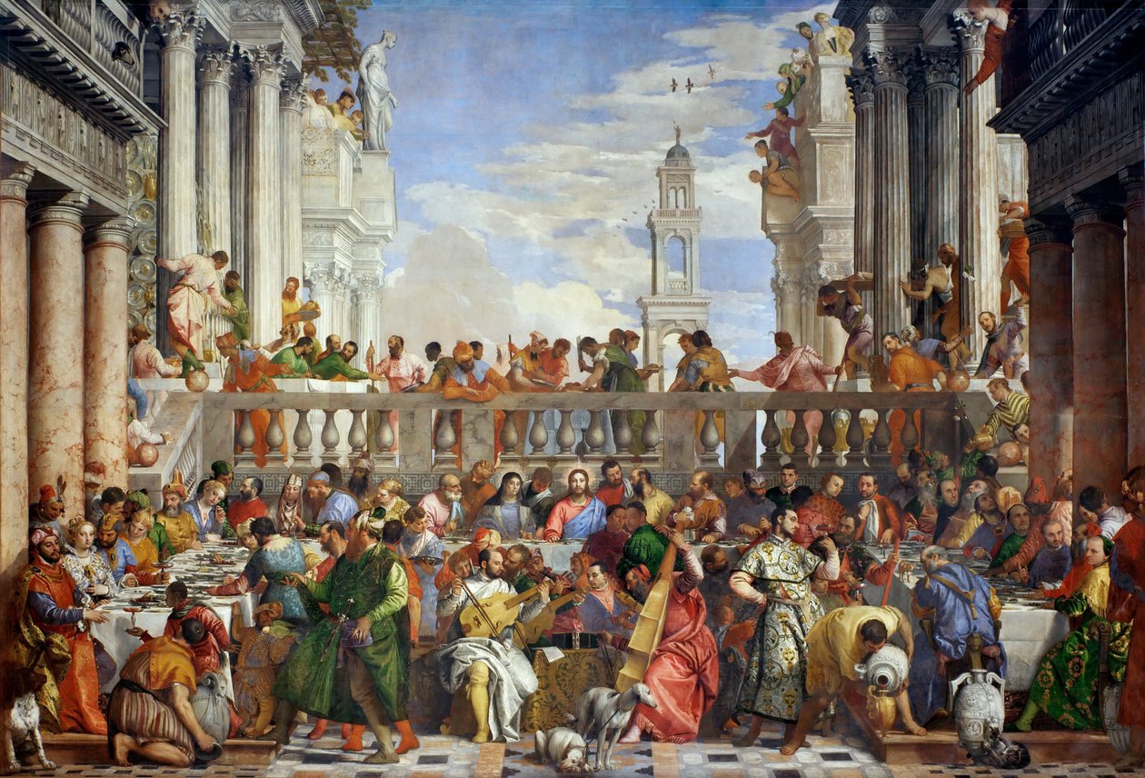 Wesele w Kanie autorstwa Paolo Veronese