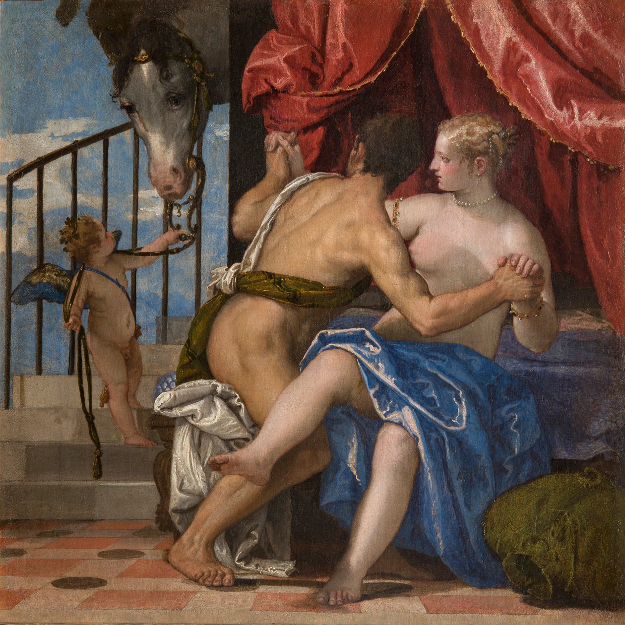 Wenus i Mars, ca. 1575. autorstwa Paolo Veronese