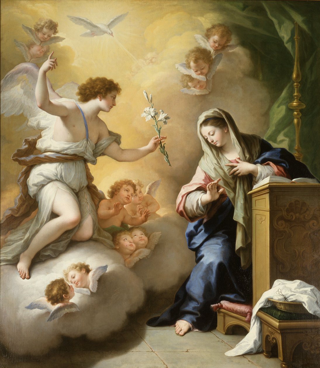 Zwiastowanie autorstwa Paolo di Matteis