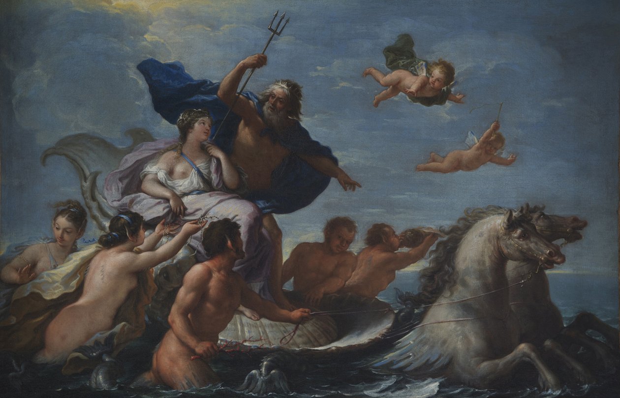 Triumf Neptuna i Amfitryty autorstwa Paolo di Matteis