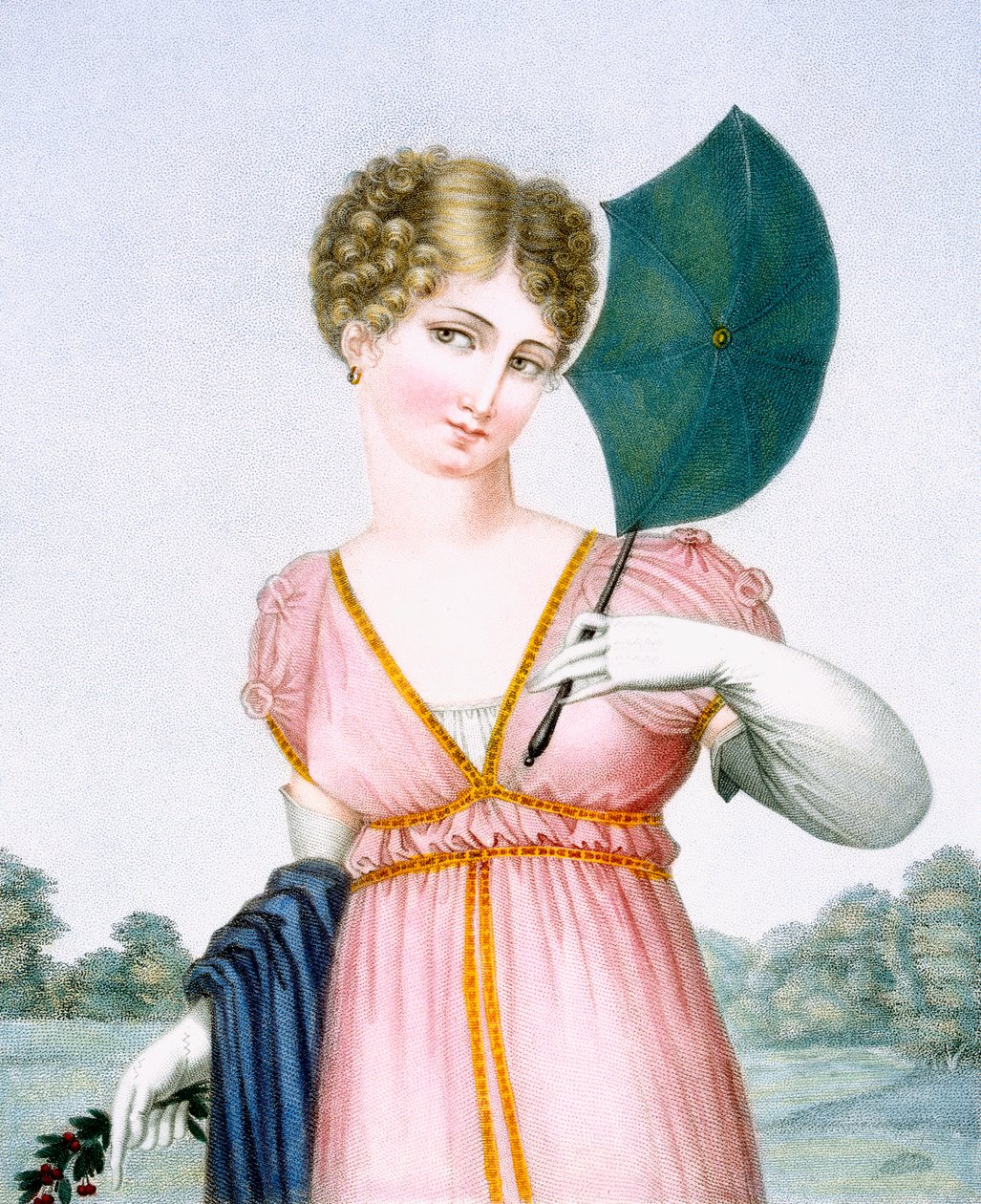 Flirt, wyryty przez Augranda, ok. 1816 r. autorstwa Parfait Augrand