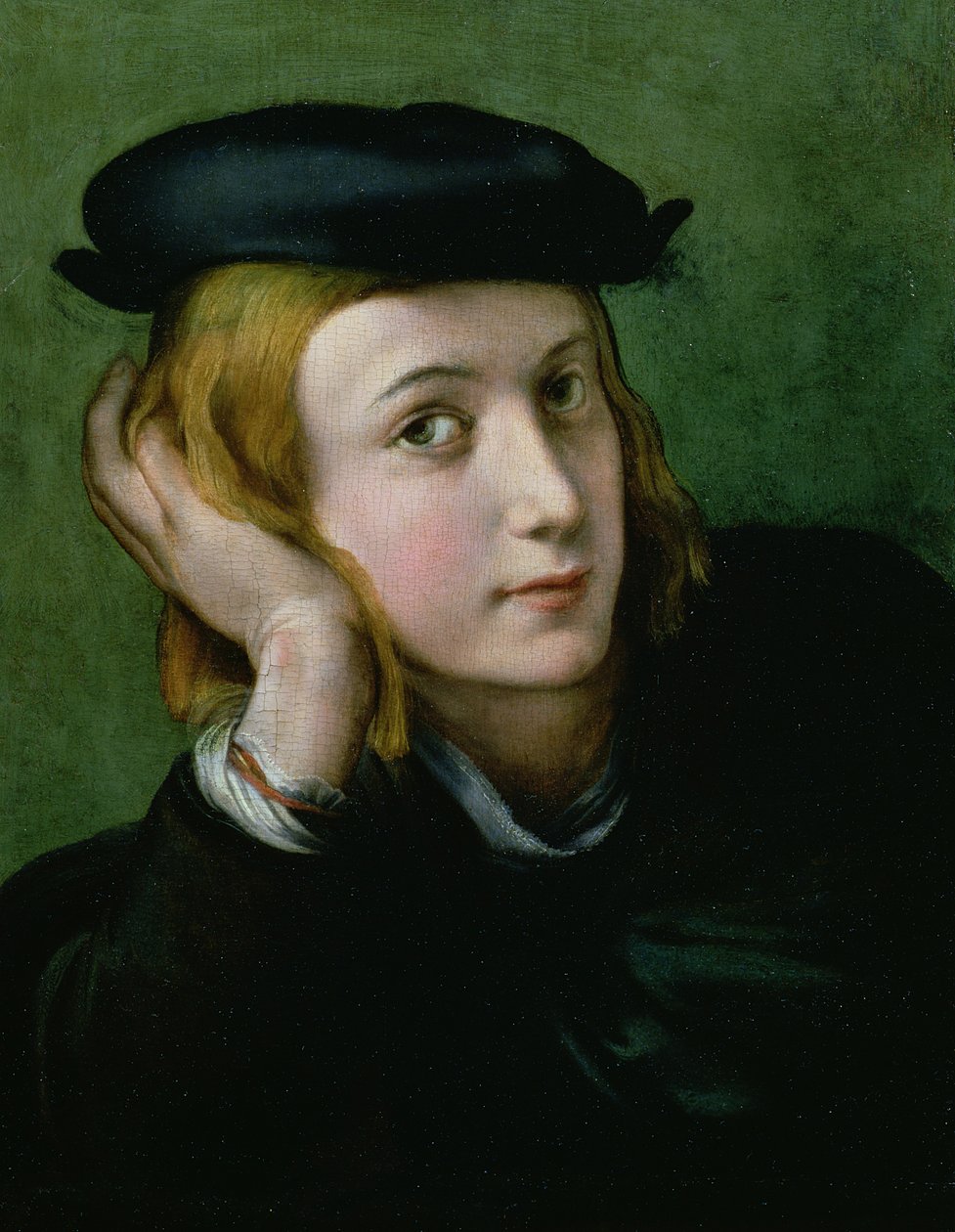 Portret młodego mężczyzny autorstwa Parmigianino