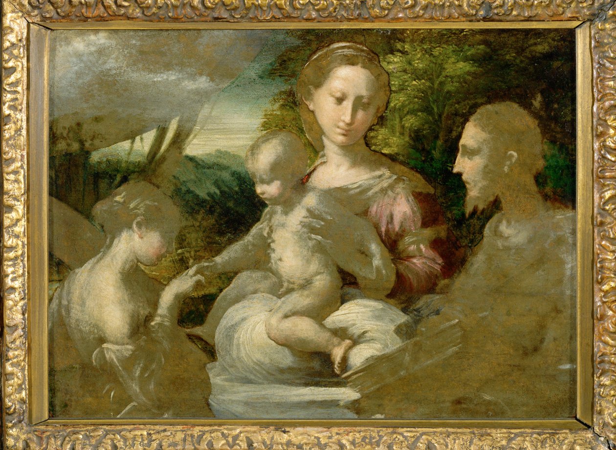 Madonna i święci ... autorstwa Parmigianino (1503 40)