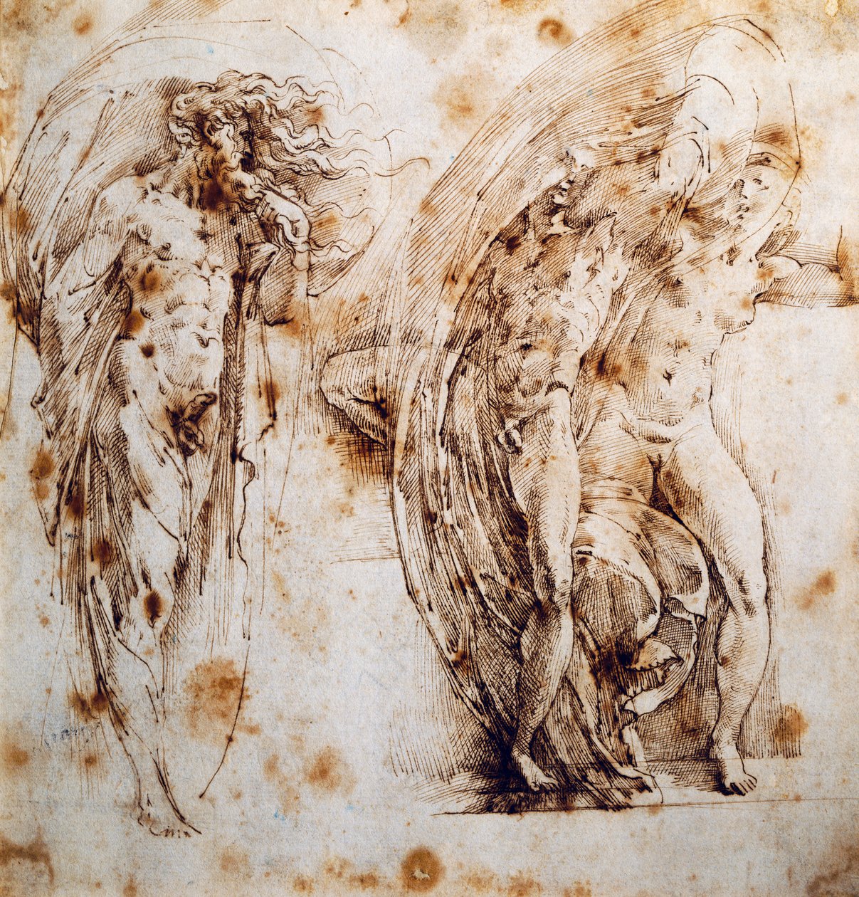 Zemsta Vulcan autorstwa Parmigianino