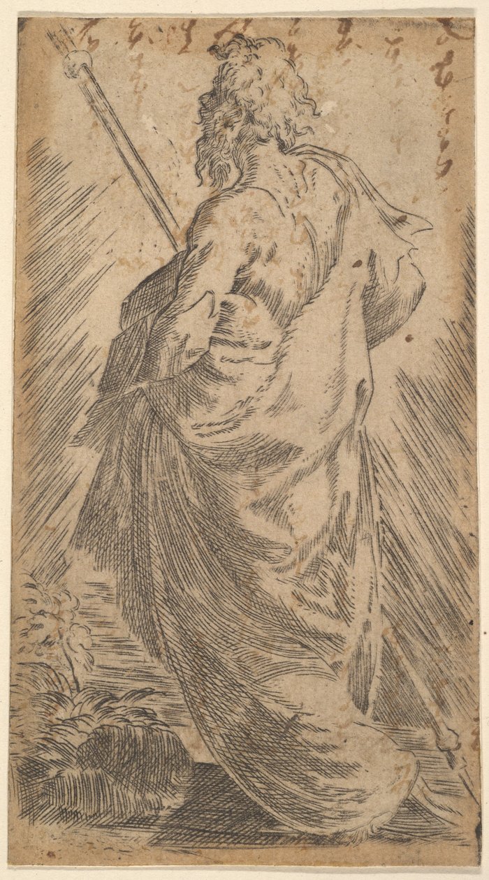 Święty Jakub Major, początek XVI wieku. autorstwa Parmigianino