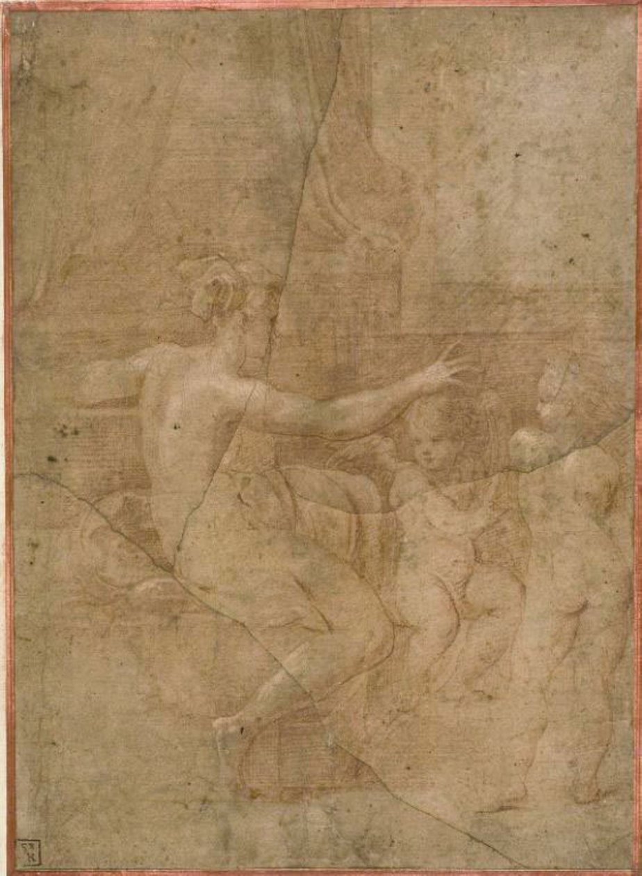 Wenus z Kupidynem i Putto autorstwa Parmigianino
