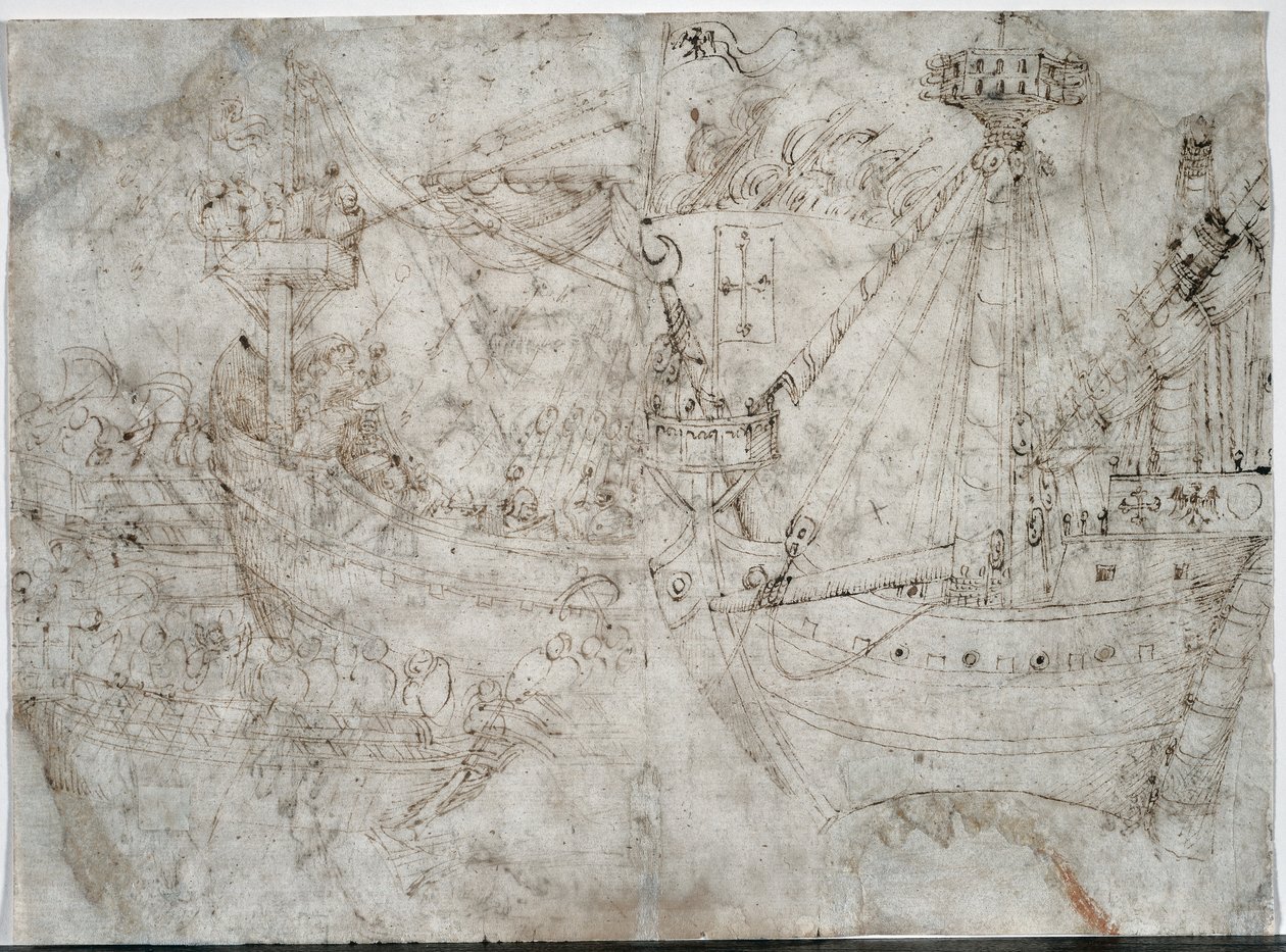 statek kosmiczny, ok. 1410s. autorstwa Parri Spinelli