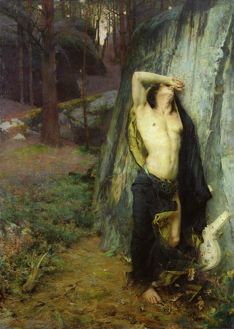 Śmierć Orfeusza autorstwa Pascal Adolphe Jean Dagnan Bouveret