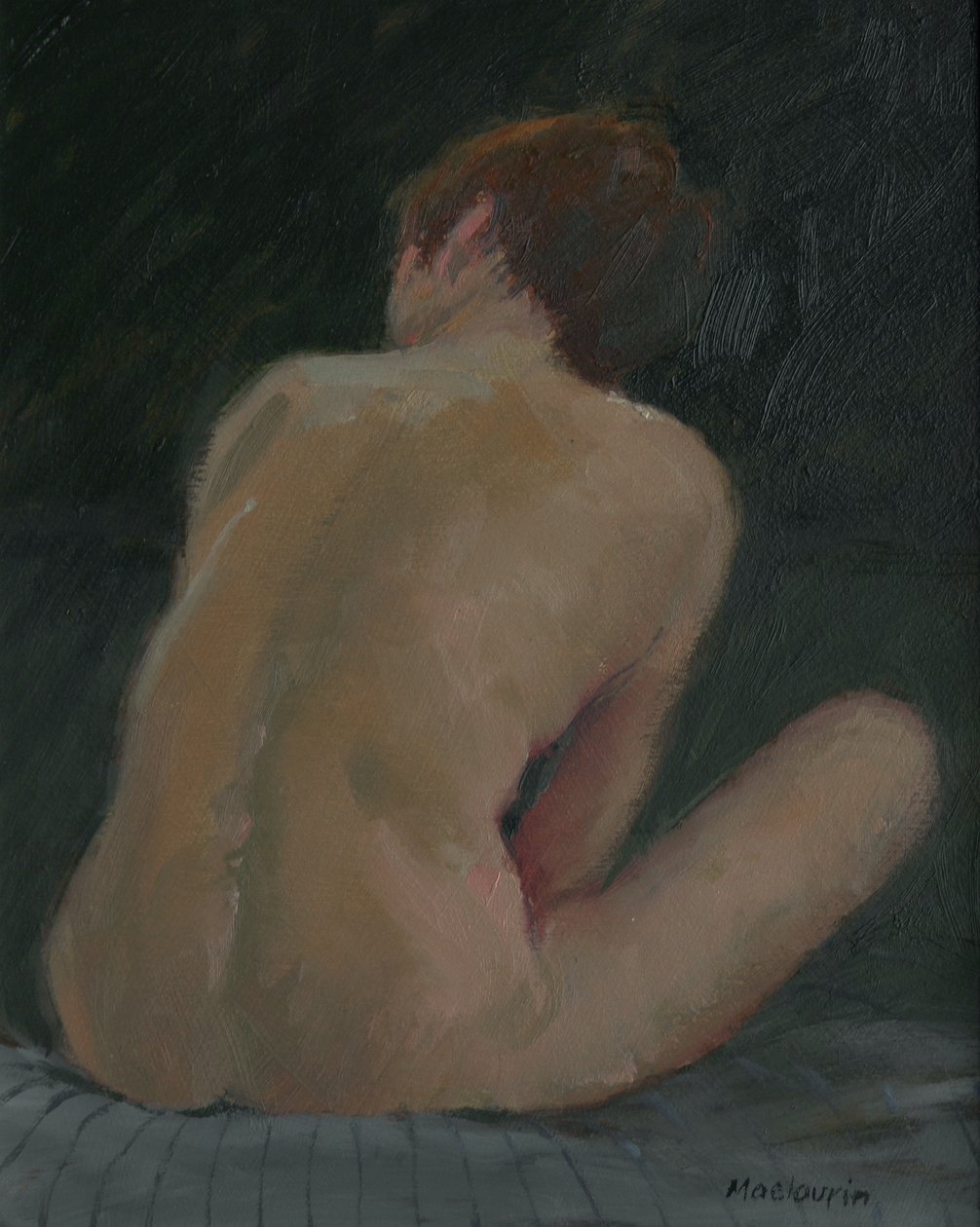 Nagie plecy, 2009 autorstwa Pat Maclaurin