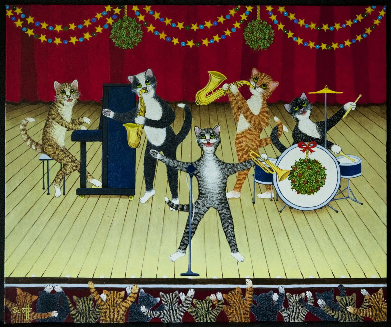 Cat Band autorstwa Pat Scott