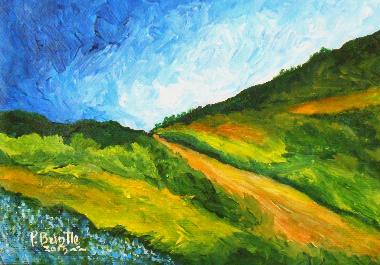 Vers Marmelade, 2015 (akryl na płótnie) autorstwa Patricia Brintle