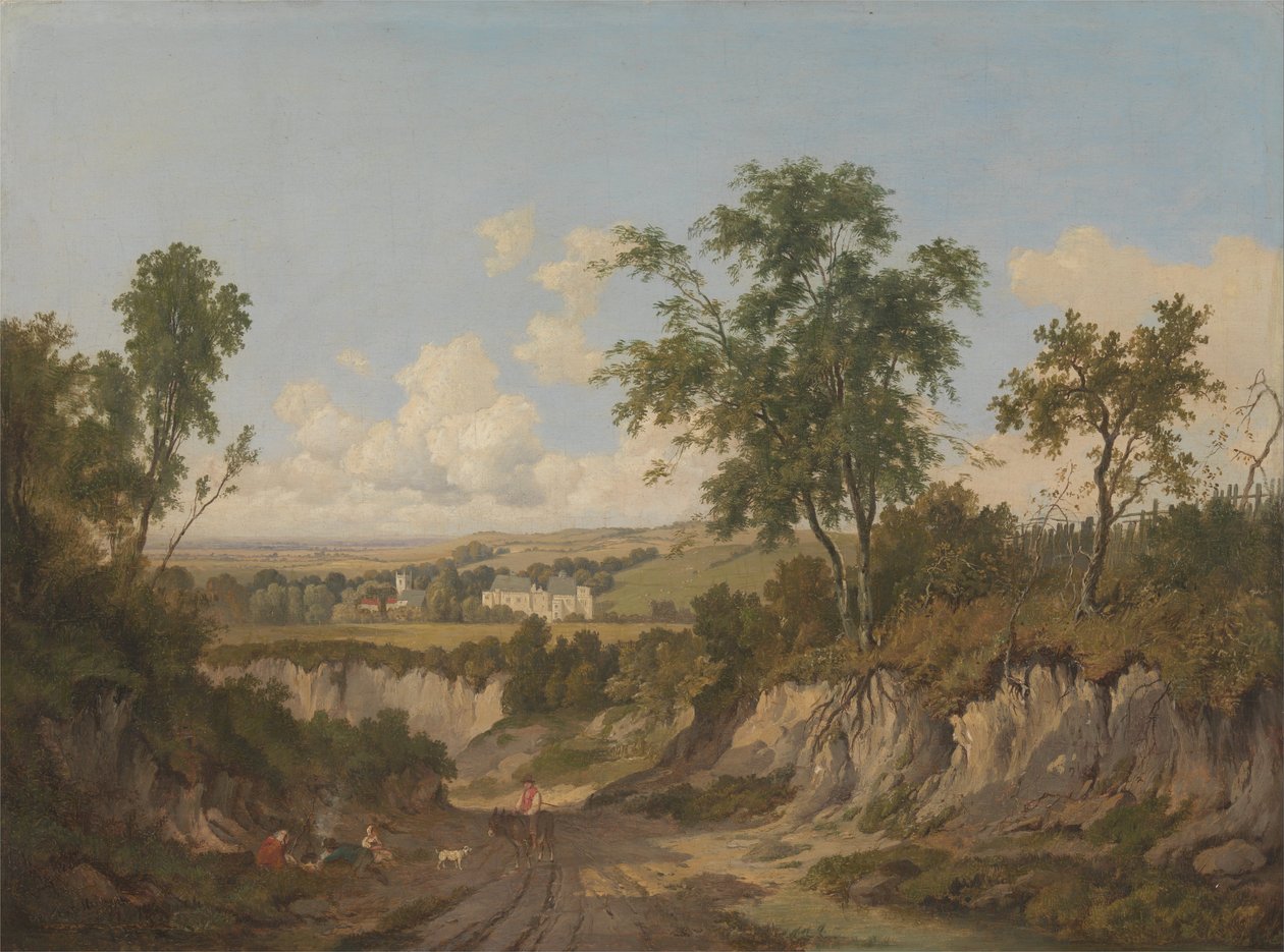 Penshurst Place, Kent autorstwa Patrick Nasmyth