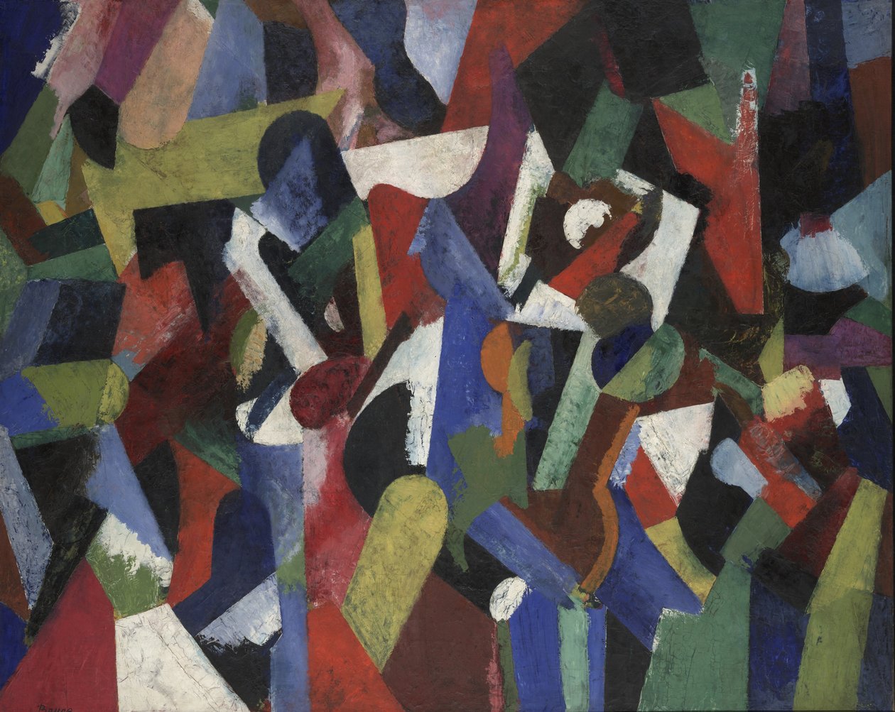 Kompozycja V, 1916 autorstwa Patrick Henry Bruce