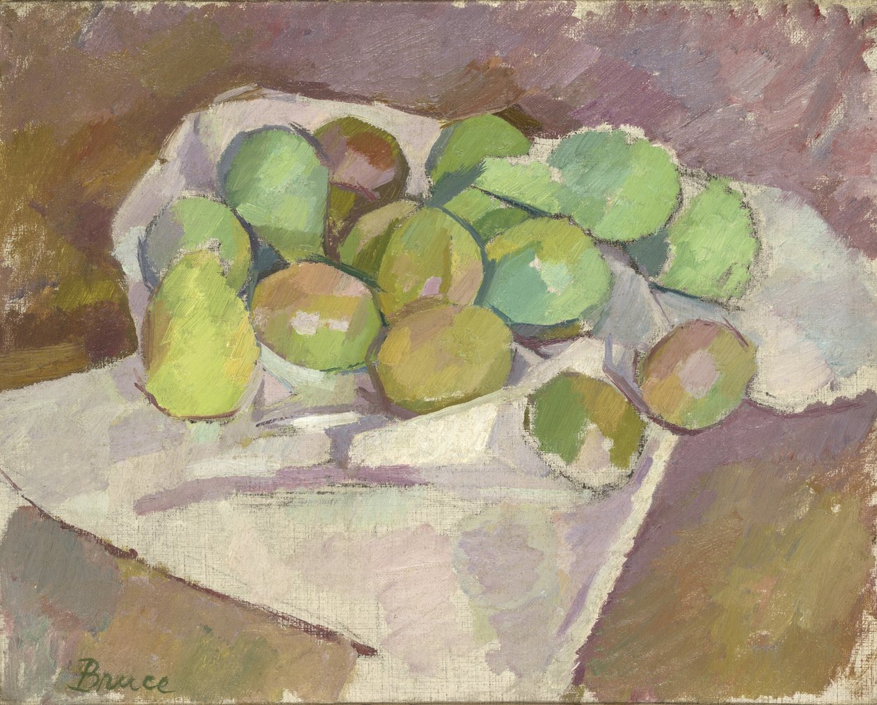 Śliwki, 1912 autorstwa Patrick Henry Bruce