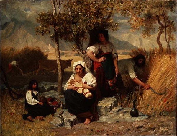 Żniwa autorstwa Paul Alfred de Curzon