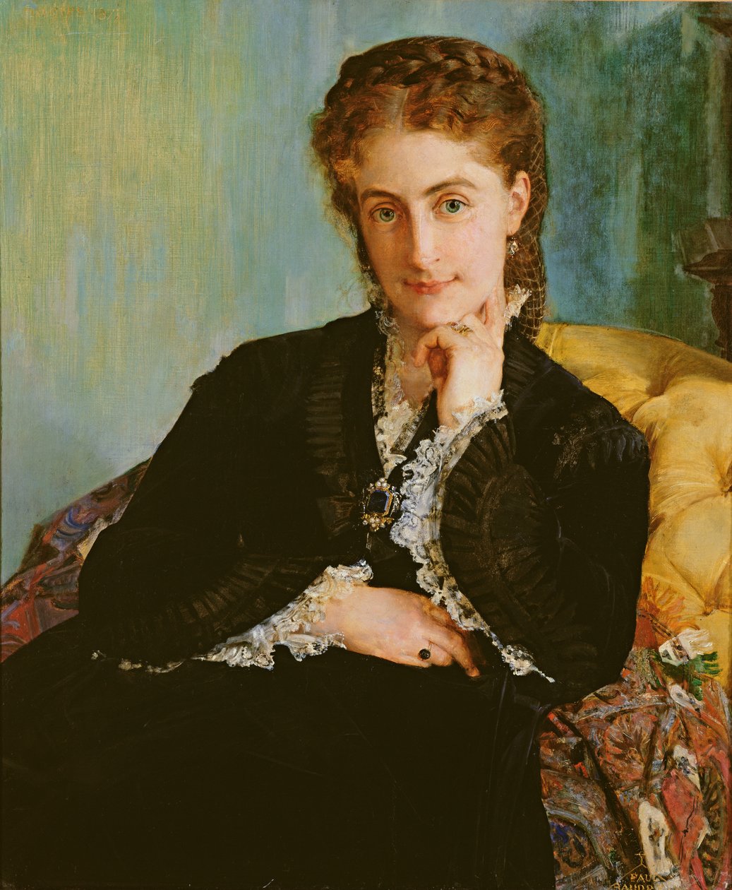 Madame Louis Cézard, 1871 autorstwa Paul Baudry