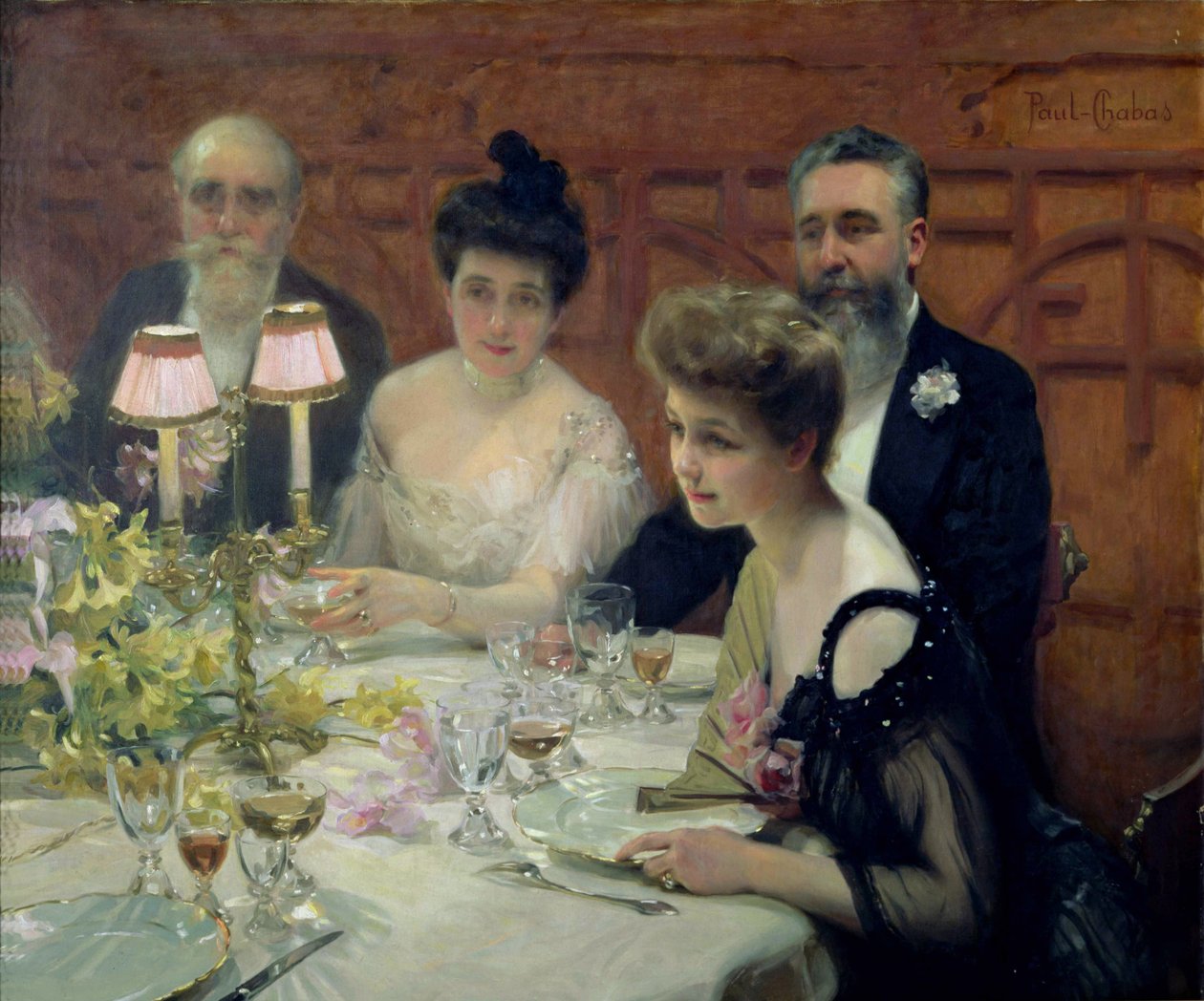 Kącik stołu, 1904 autorstwa Paul Emile Chabas