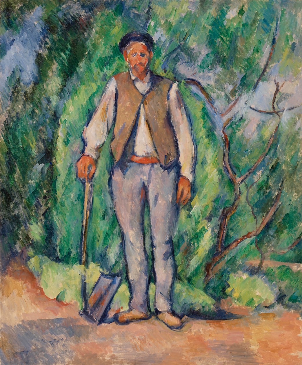 Ogrodnik (Ogrodnik) autorstwa Paul Cézanne
