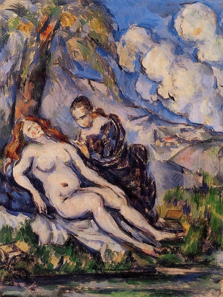 Batszeba autorstwa Paul Cézanne