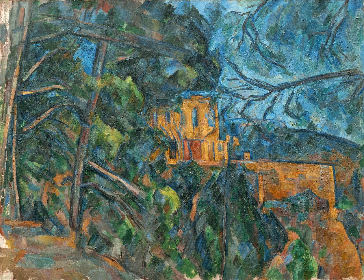 Zamek Noir, 1900-04 autorstwa Paul Cézanne