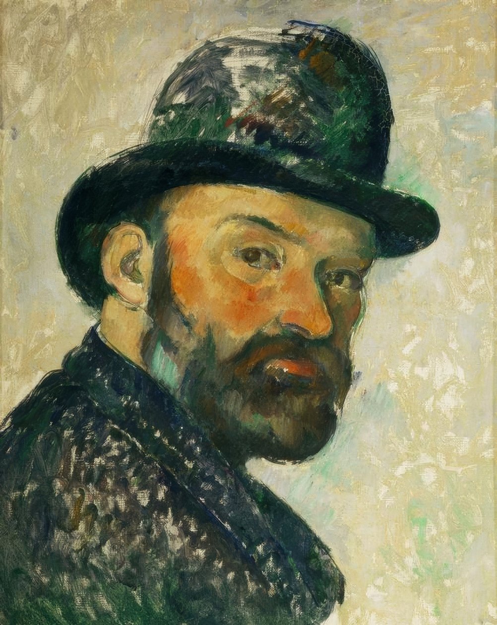 Cézanne z melonikiem (szkic) autorstwa Paul Cézanne