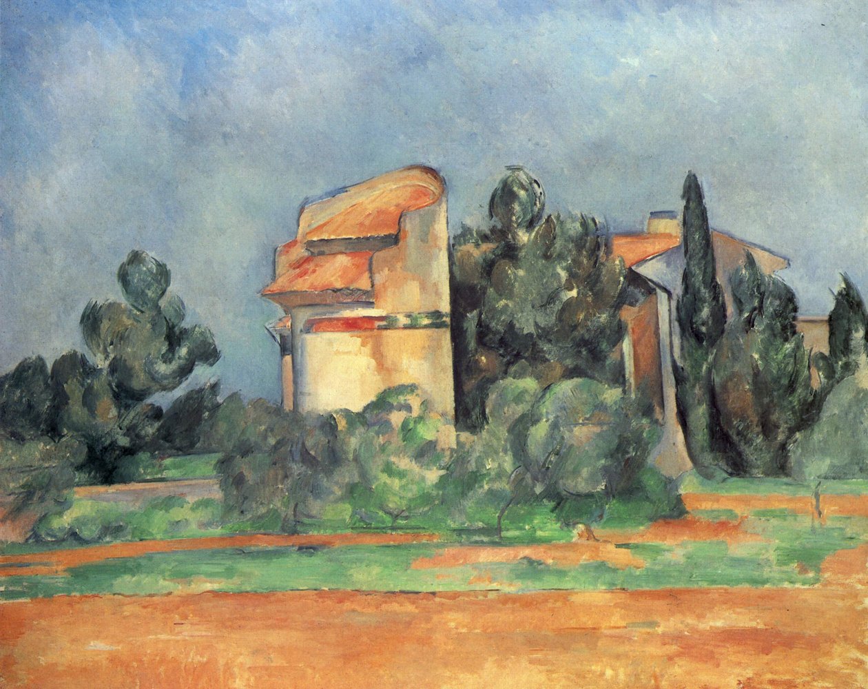 Gołębnik w Bellevue autorstwa Paul Cézanne