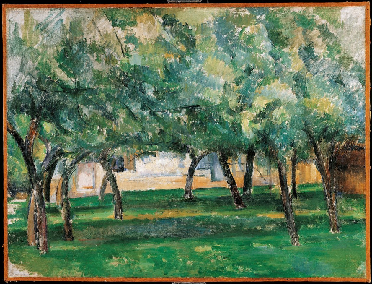 Farma w Normandii autorstwa Paul Cézanne