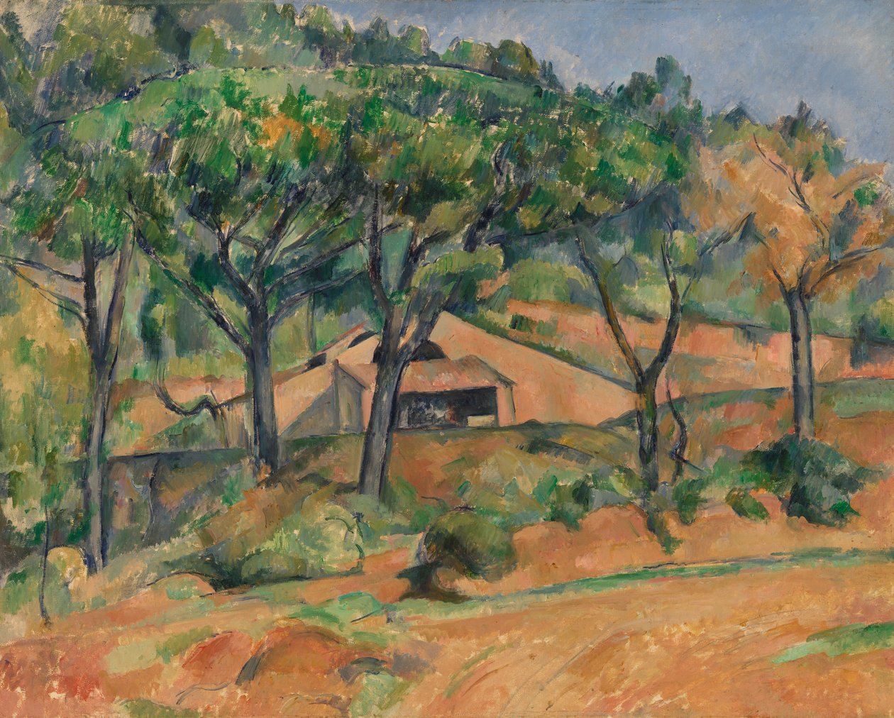 Dom w Prowansji, ok.1890 autorstwa Paul Cézanne