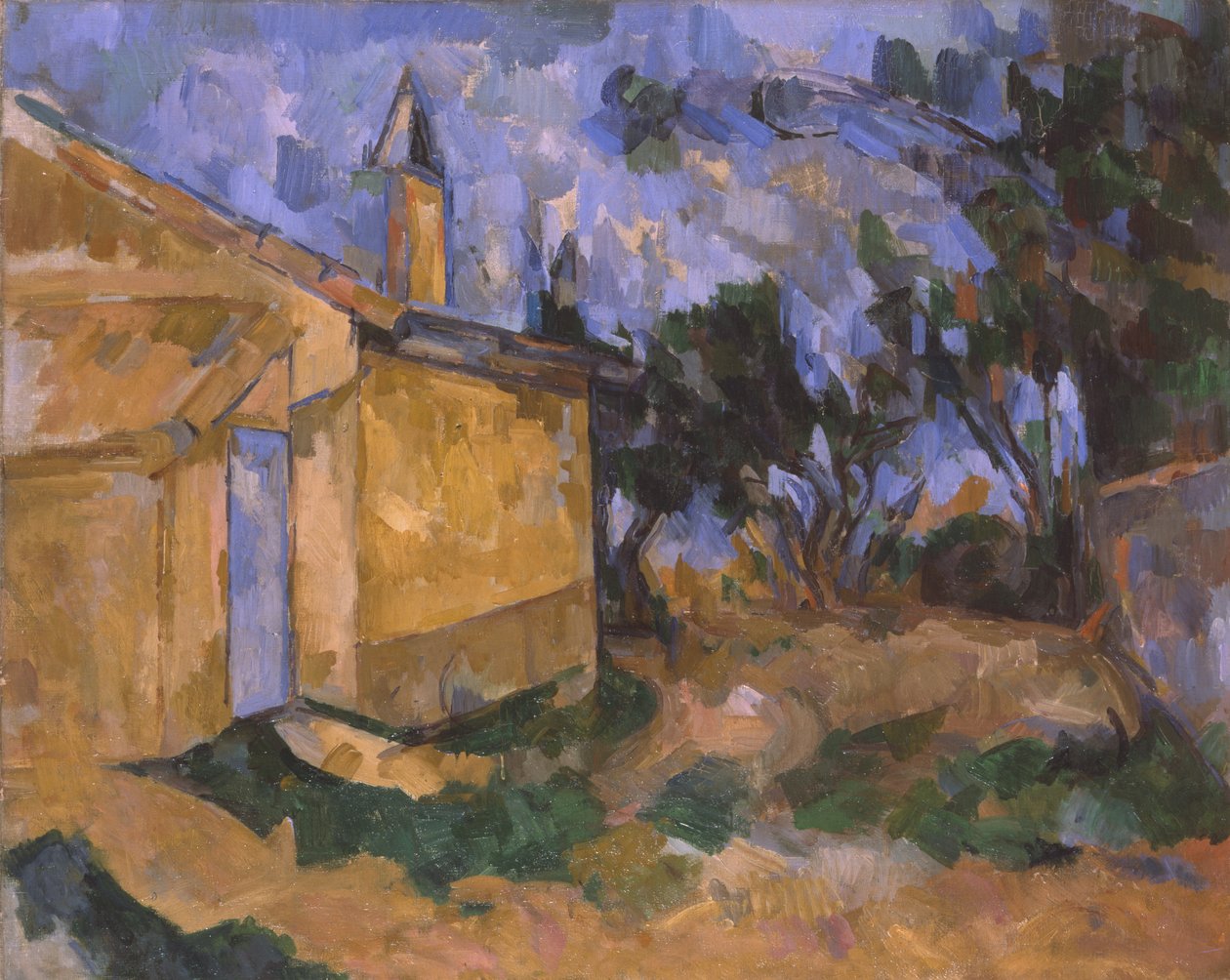 Cabanon de Jourdan, 1906 autorstwa Paul Cézanne