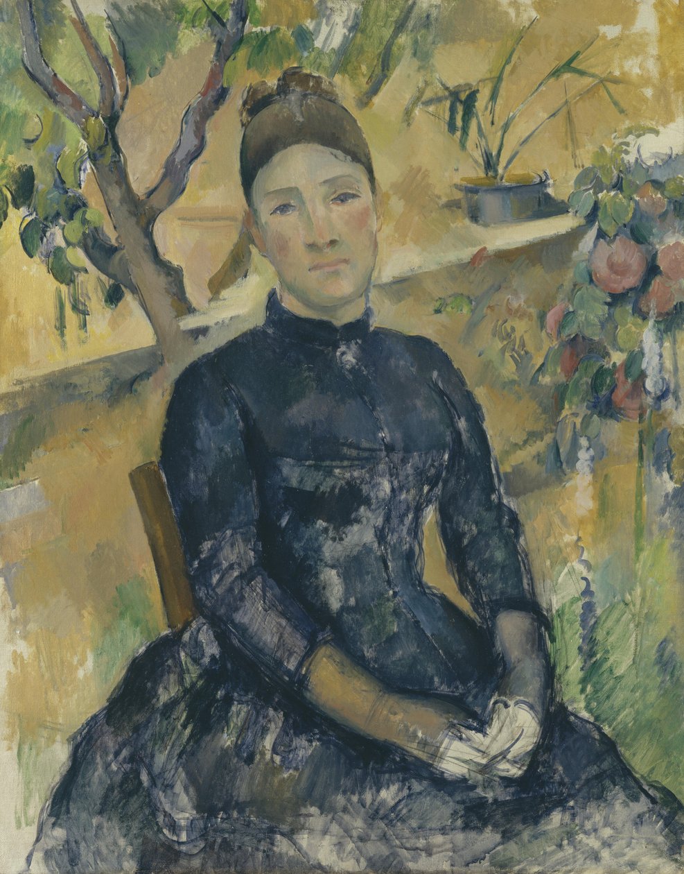 Madame Cézanne autorstwa Paul Cézanne
