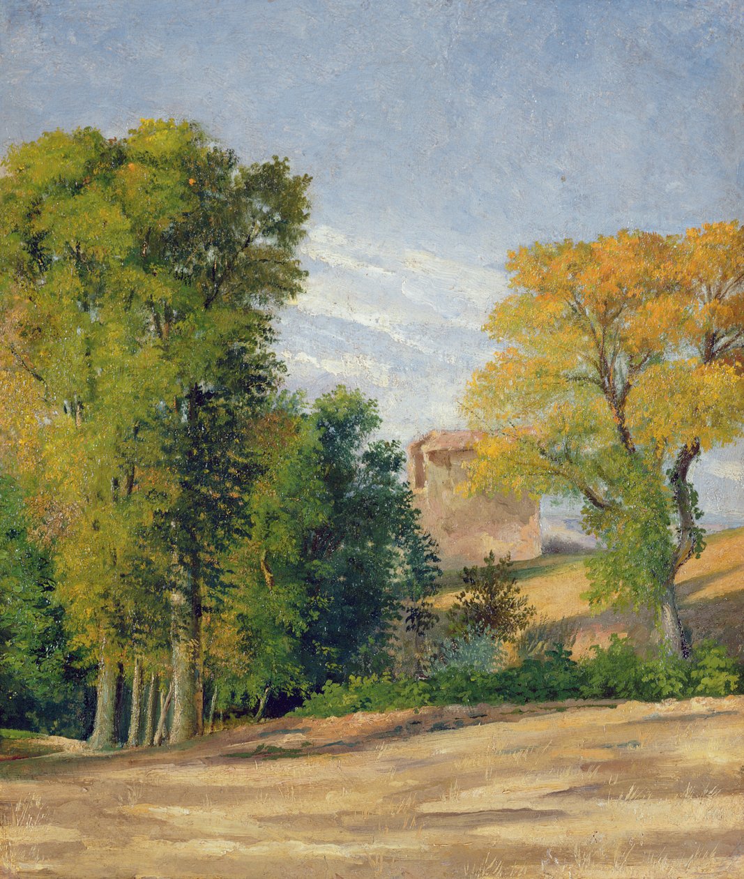 Wieś autorstwa Paul Cézanne