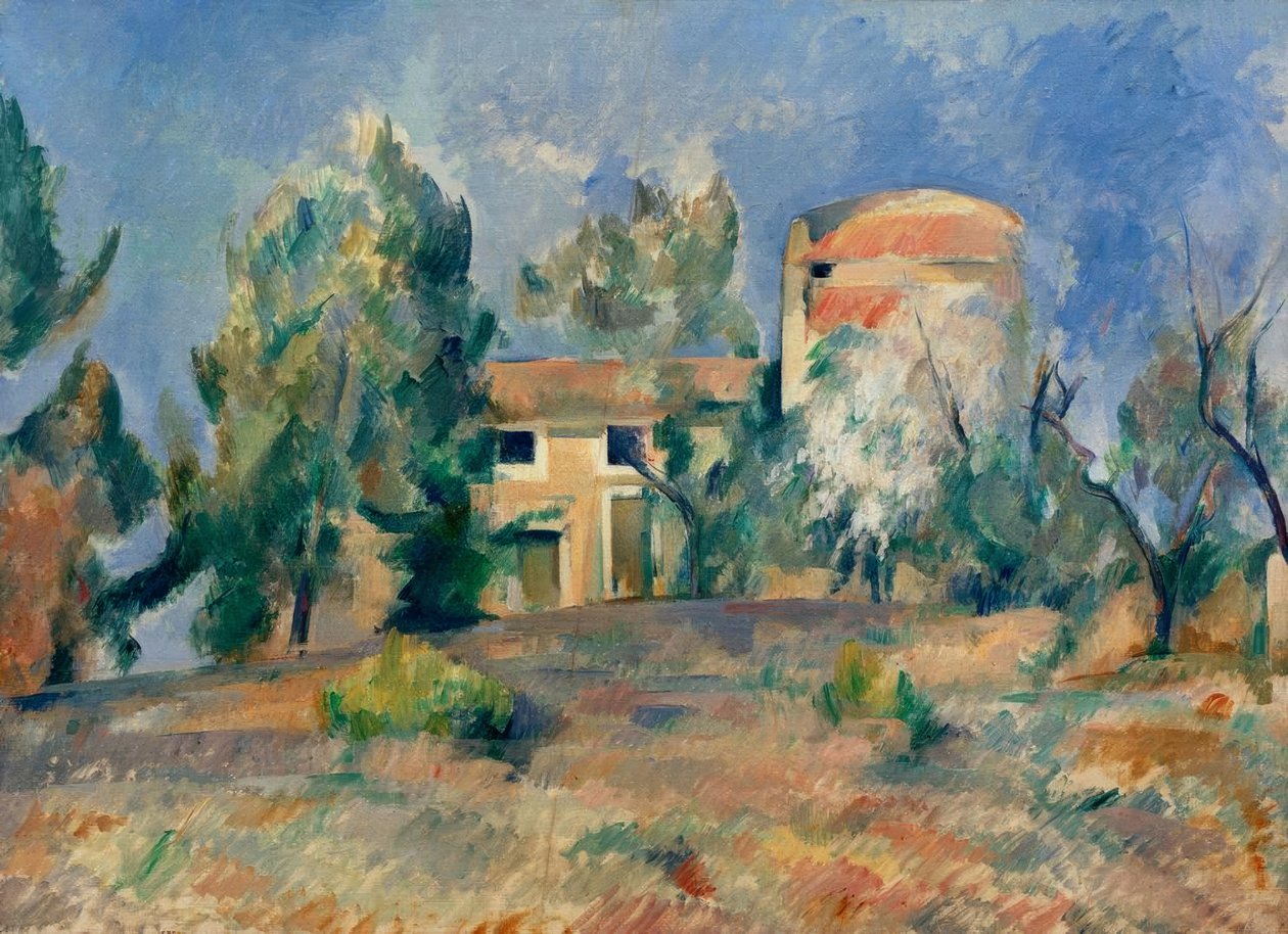 Gołębnik Bellevue autorstwa Paul Cézanne