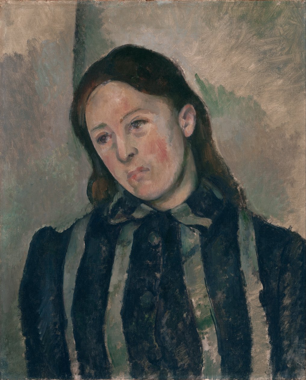 Portret Madame Cézanne autorstwa Paul Cézanne