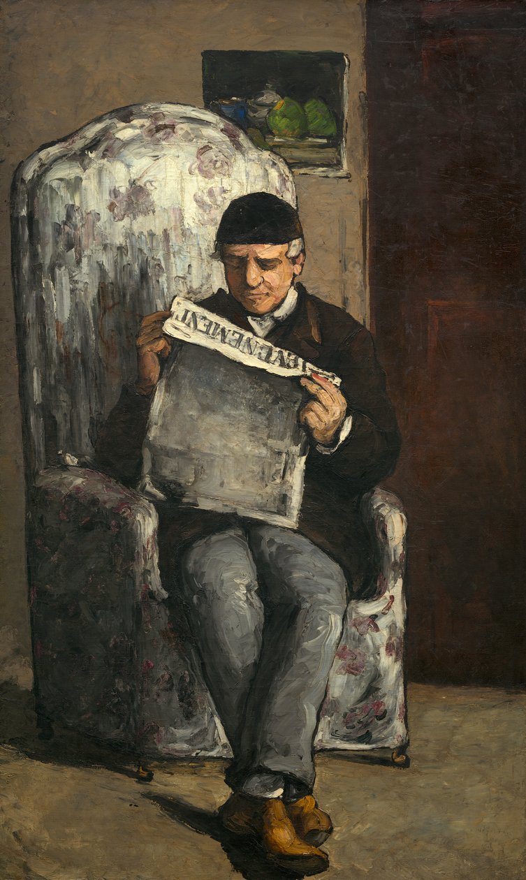 Porträt Louis-Auguste Cézanne autorstwa Paul Cézanne