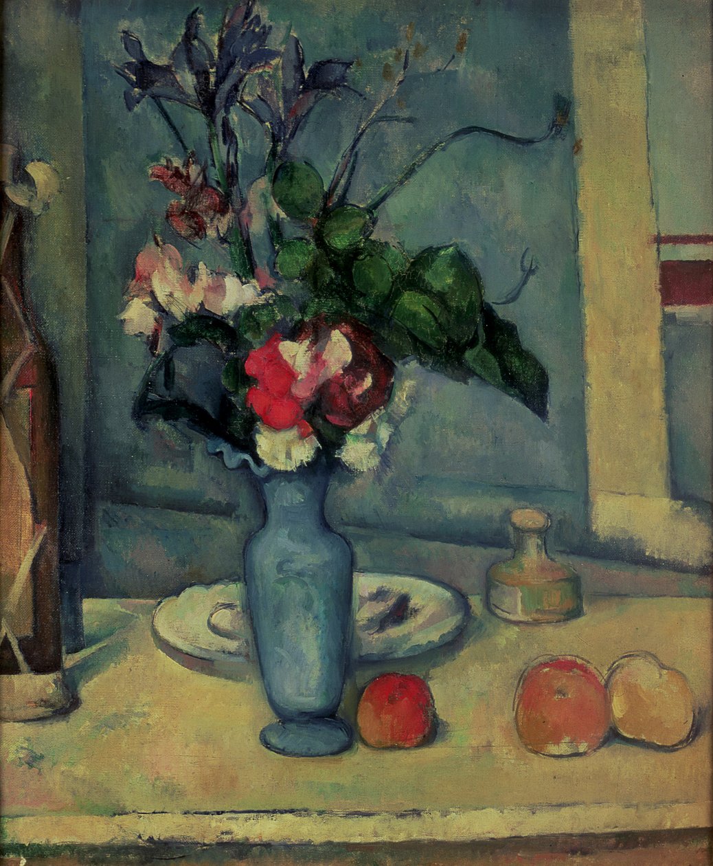Цэнхэр ваар, 1889-90 оны поли autorstwa Paul Cézanne