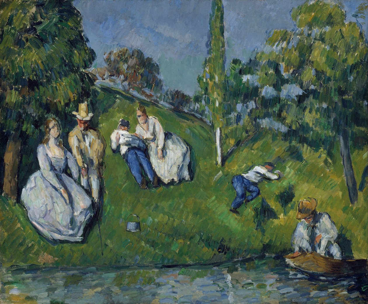 Staw autorstwa Paul Cézanne