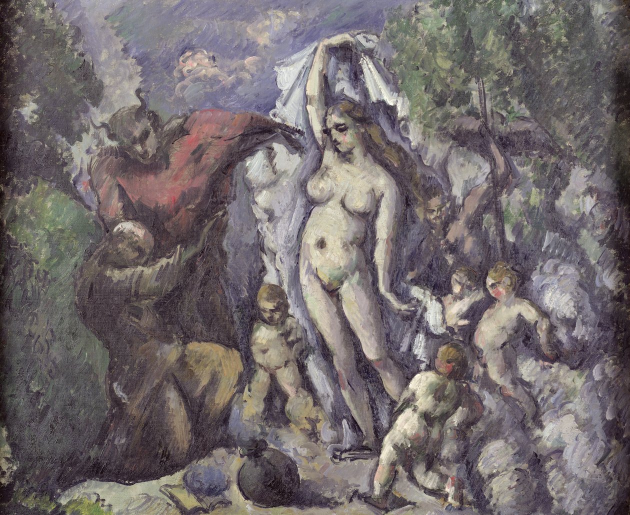 Kuszenie św. Antoniego, ok. 1875 r. autorstwa Paul Cézanne