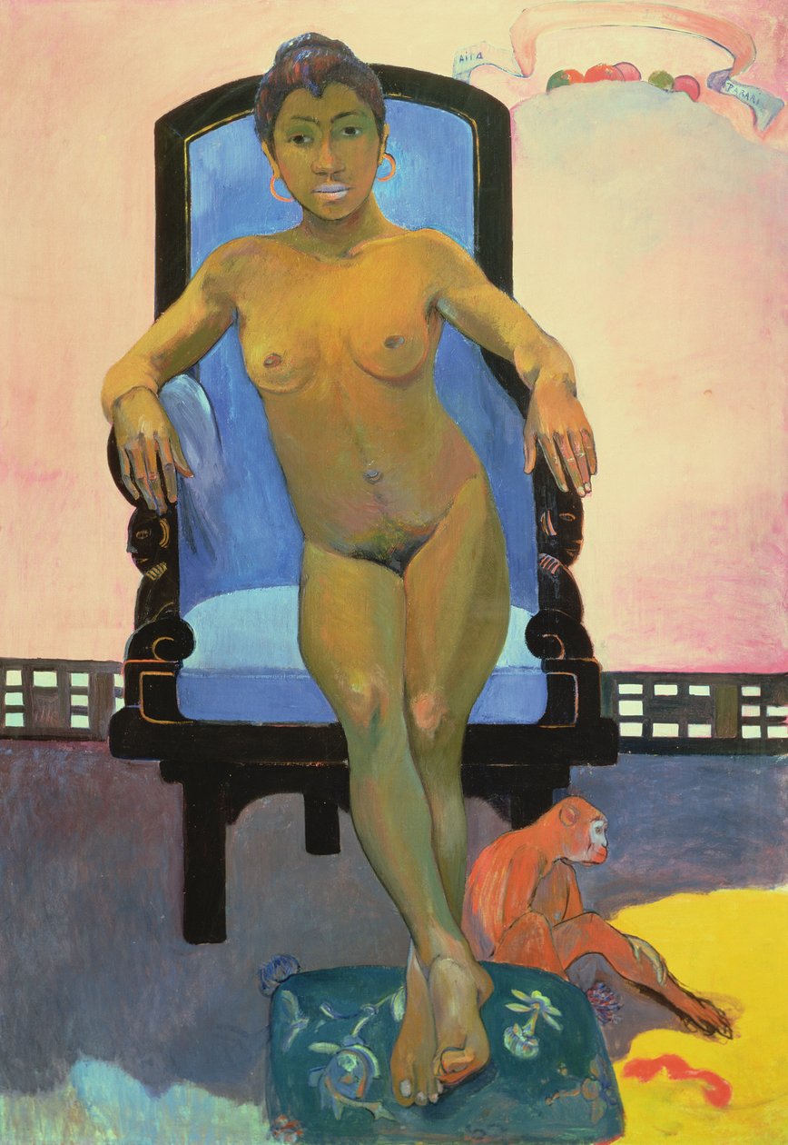 Annah jawajska, 1893-94 autorstwa Paul Gauguin