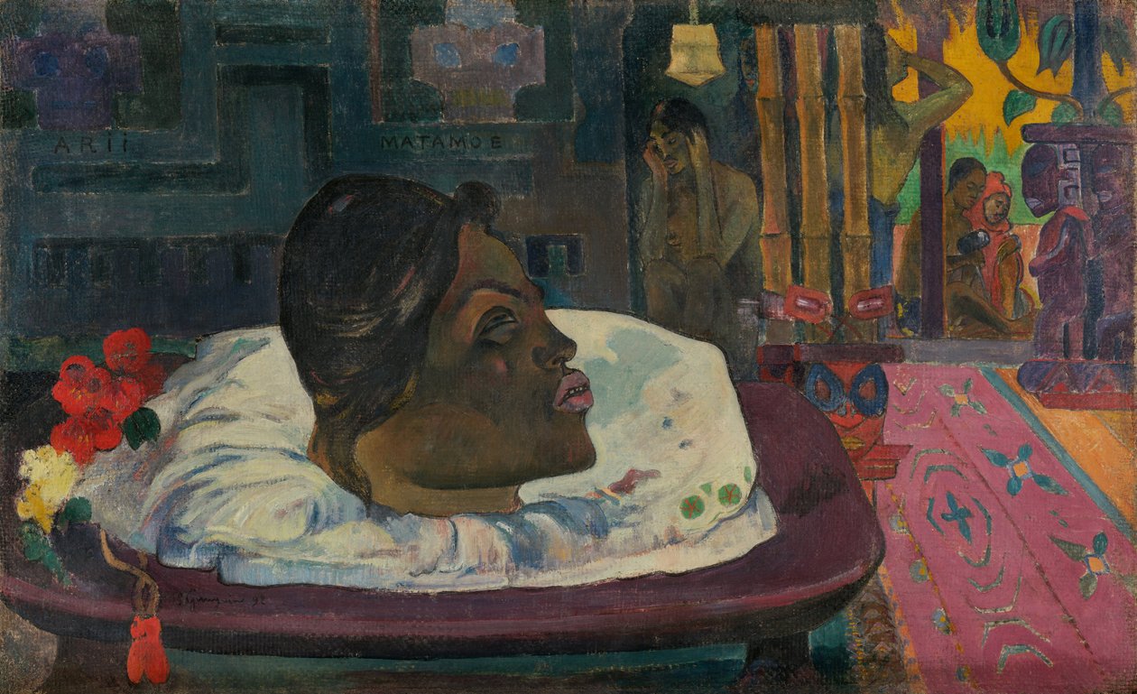 Arii Matamoe (Królewski Koniec) autorstwa Paul Gauguin