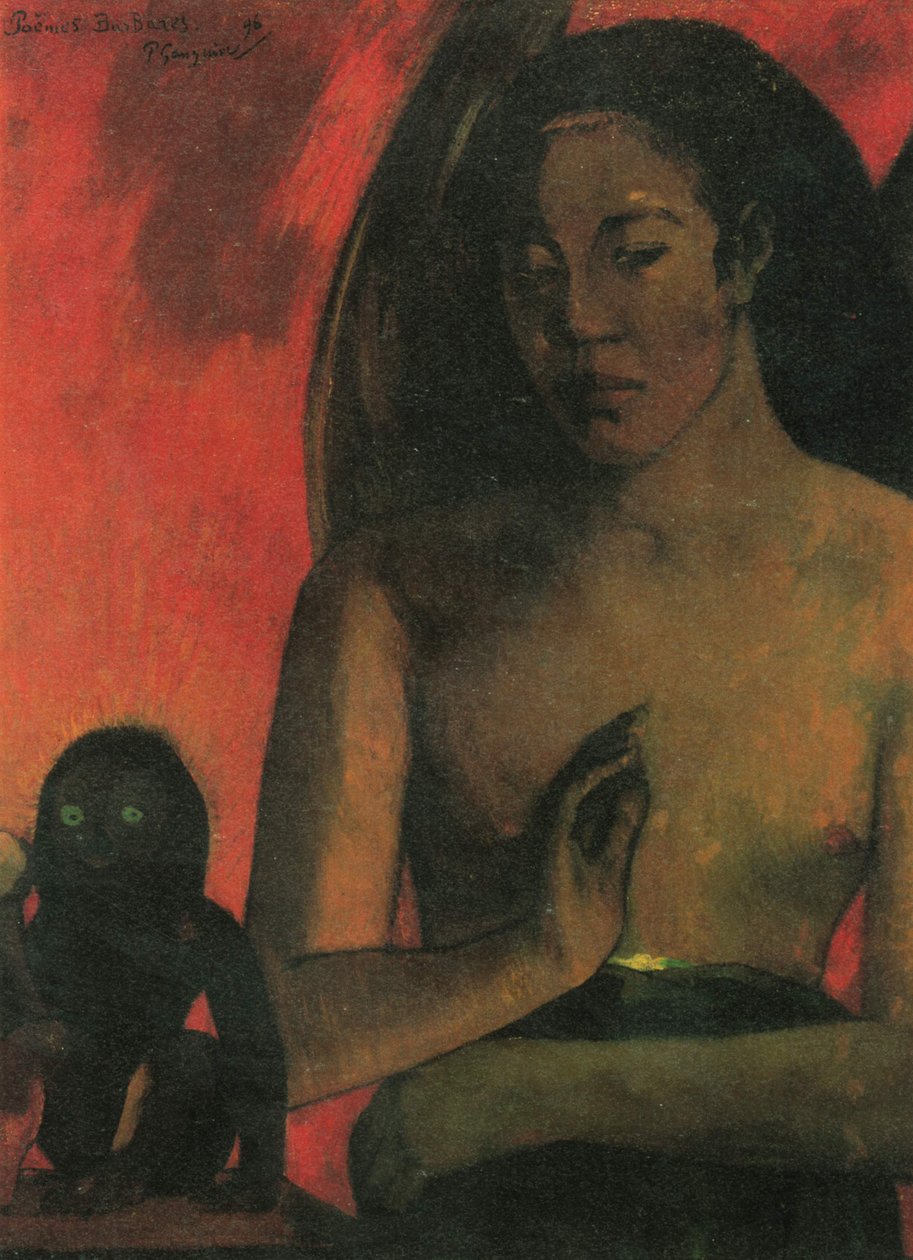 Wiersze barbarzyńców autorstwa Paul Gauguin