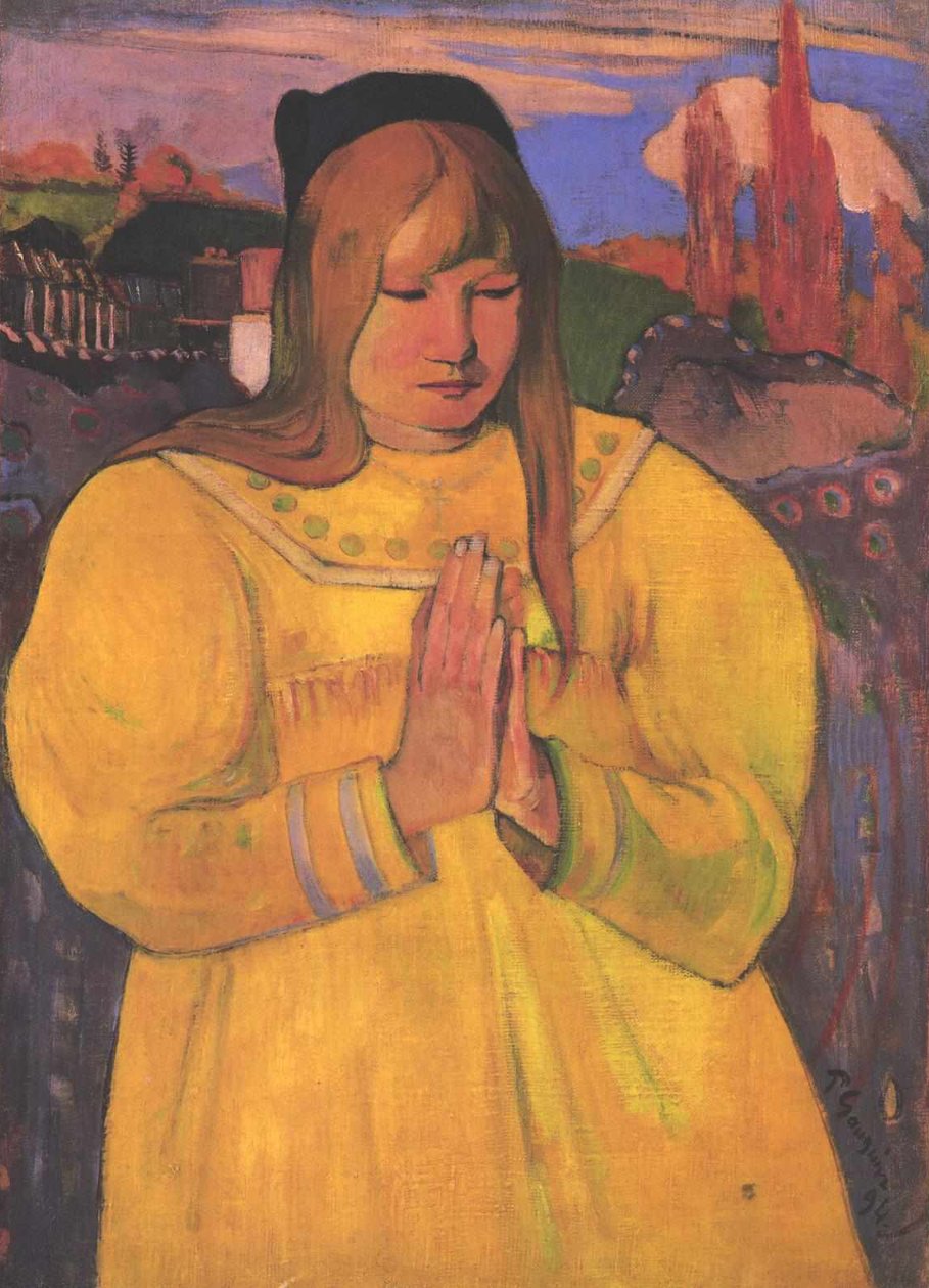 B-re i ludzie w Beten autorstwa Paul Gauguin