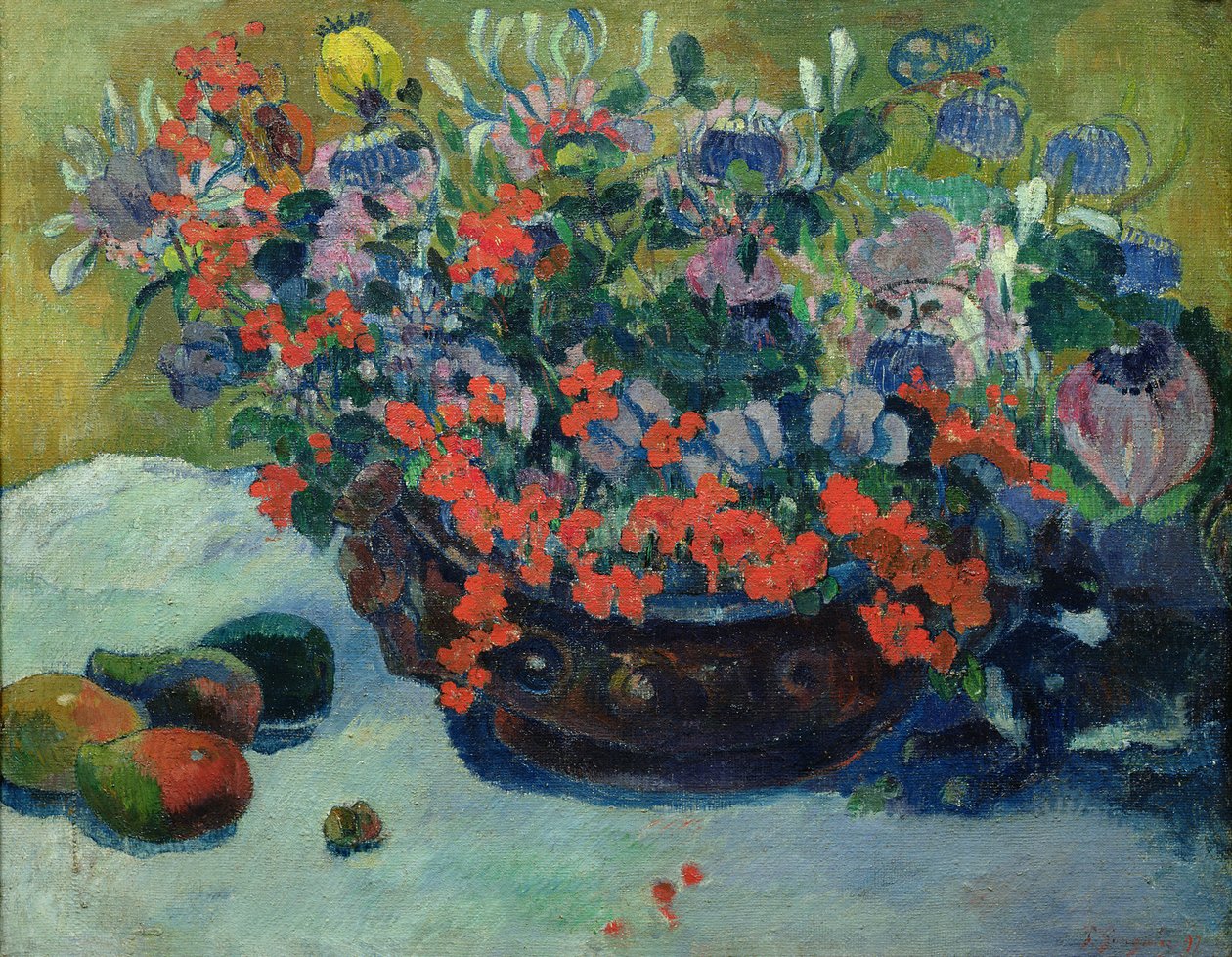 Bukiet Kwiatów, 1897 autorstwa Paul Gauguin