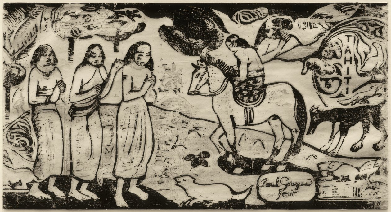 Zmiana miejsca zamieszkania autorstwa Paul Gauguin