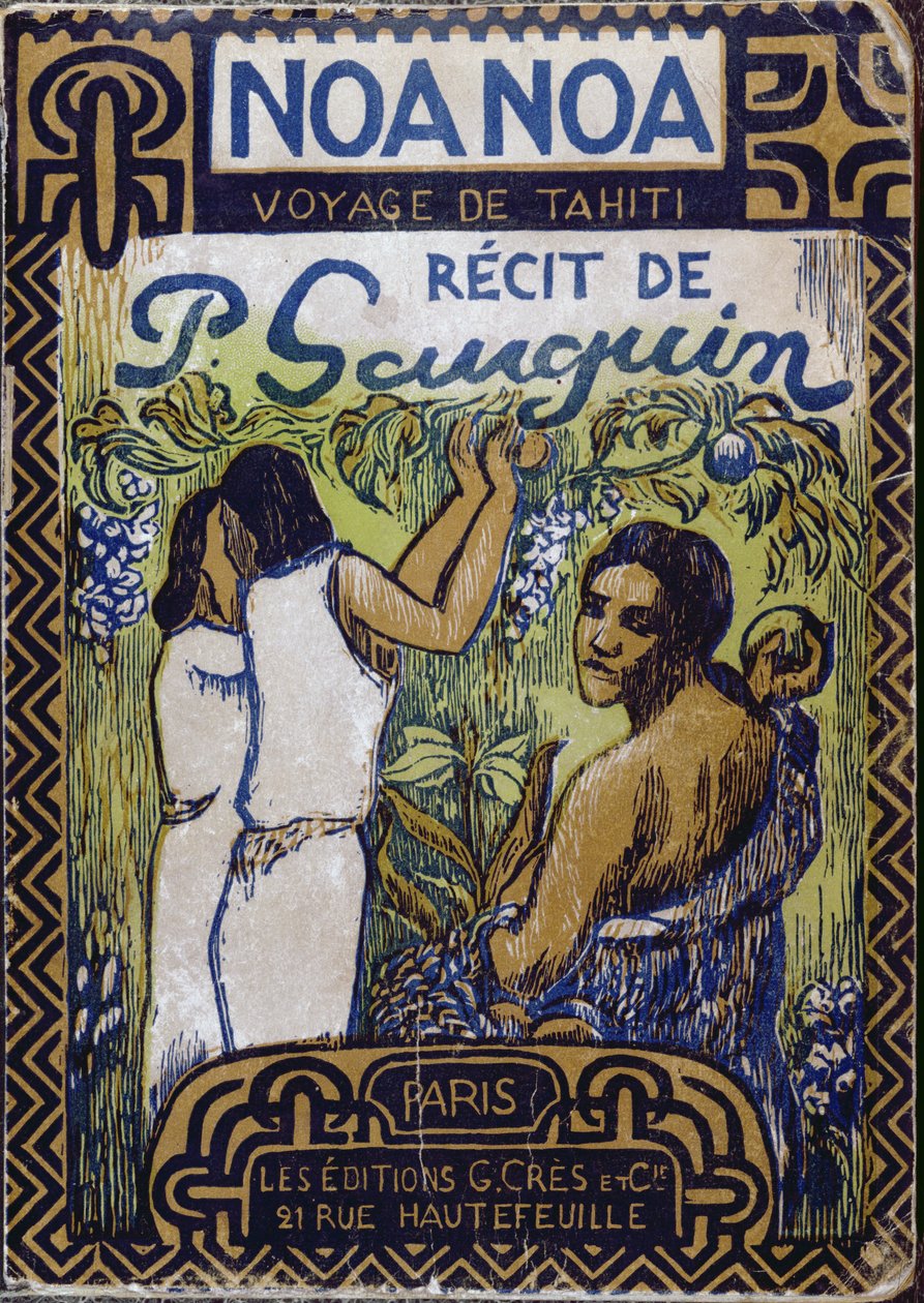 Ilustracja na okładce „Noa Noa” autorstwa Paul Gauguin